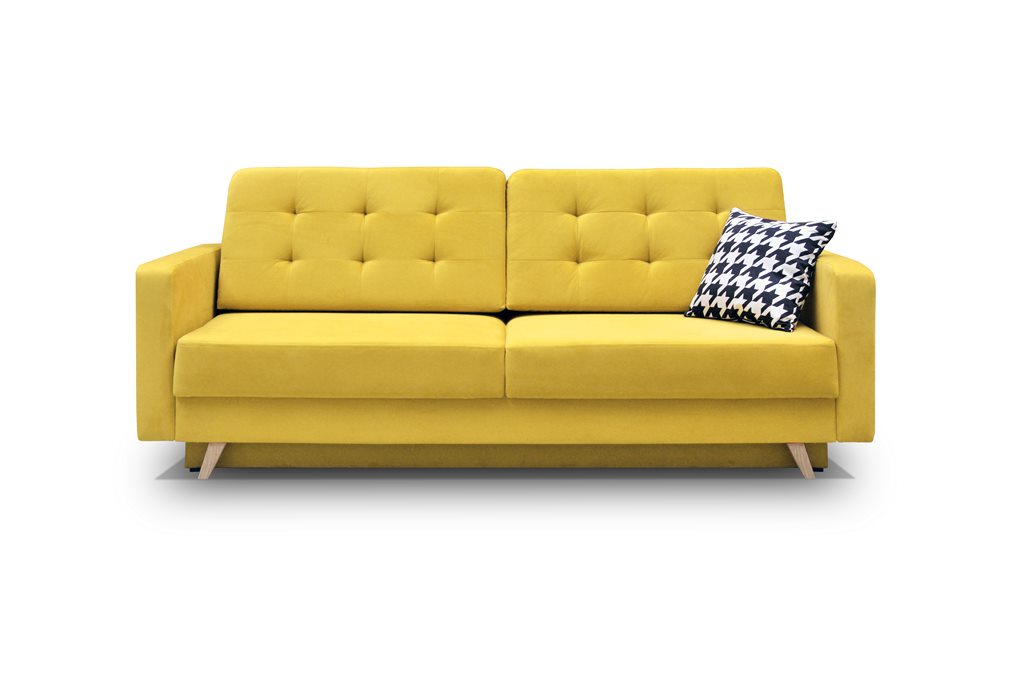 Żółta sofa