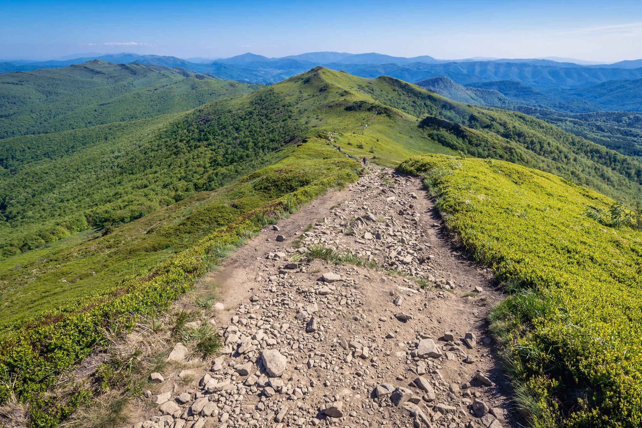 trasa na Halicz Bieszczady